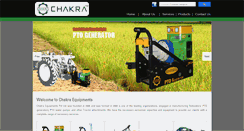 Desktop Screenshot of chakraequipments.com